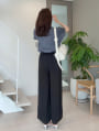 【shieセレクト】【接触冷感】衿元ギャザーブラウス