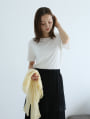 にこちゃん刺しゅうベーシックTシャツ