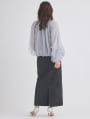 フロントジップデニムワンピース
