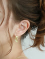 メッシュツイストフープピアス