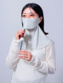 【接触冷感】UVフェイスカバー