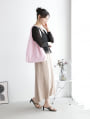 くたっとポコポコカラートート