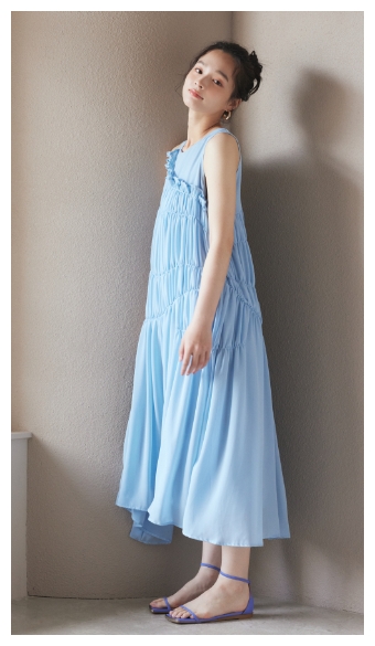 ランダムギャザーシフォンワンピース