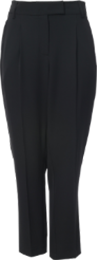 ワンタックテーパードパンツBlack