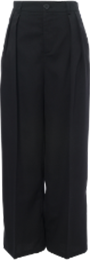 ツータック ワイドパンツBlack